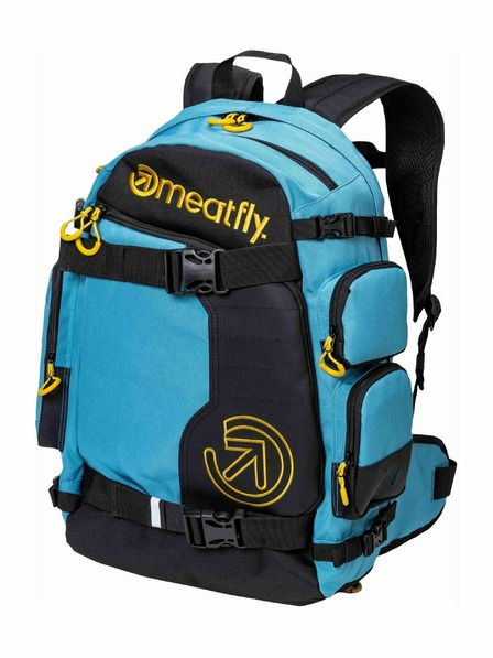 Meatfly Meatfly batoh Wanderer nebesky modrá / žltá 28 L