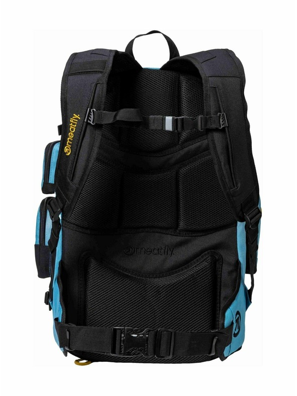 Meatfly Meatfly batoh Wanderer nebesky modrá / žltá 28 L