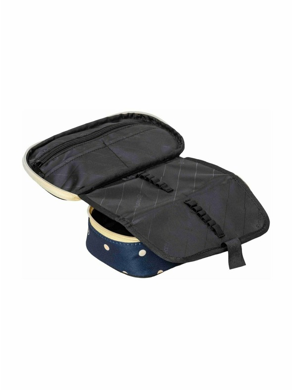 Meatfly Meatfly puzdro XL Pencil Case Yellow Dots