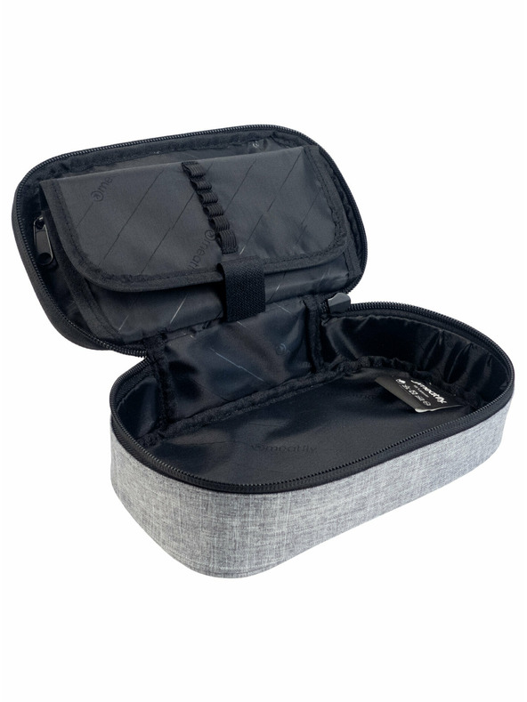 Meatfly Meatfly puzdro XL Pencil Case Grey Heather