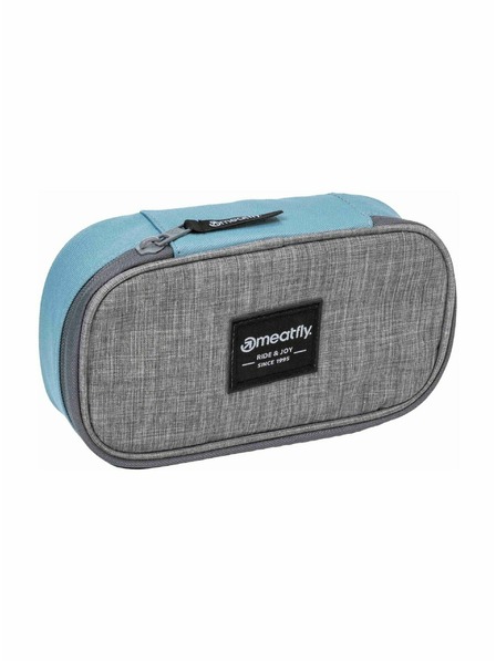 Meatfly Meatfly puzdro XL Pencil Case Aqua / Grey