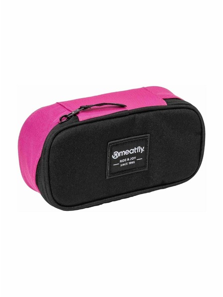 Meatfly Meatfly puzdro Pencil Case Pink / Black