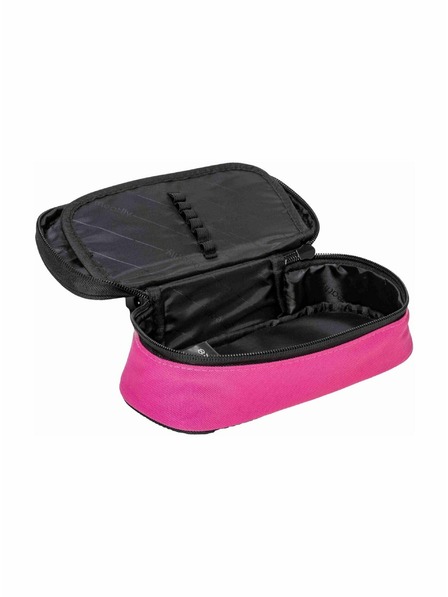 Meatfly Meatfly puzdro Pencil Case Pink / Black