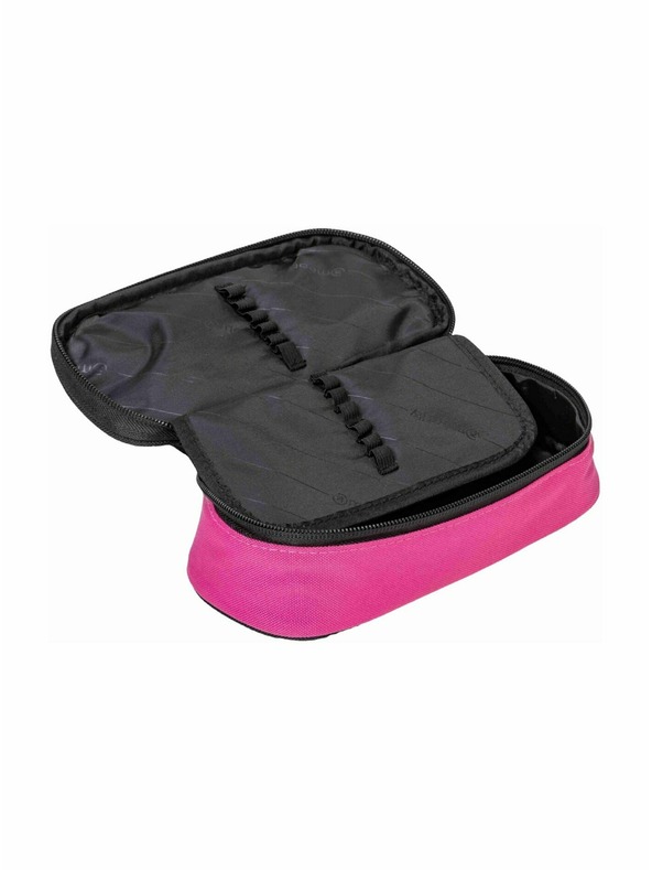 Meatfly Meatfly puzdro Pencil Case Pink / Black
