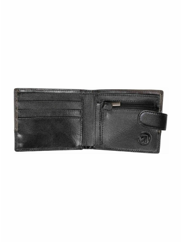 Meatfly Meatfly kožená peňaženka Nathan Premium Grey