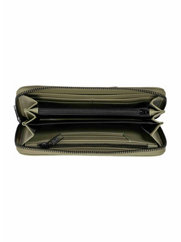 Meatfly Meatfly kožená peňaženka Leila Premium Olive