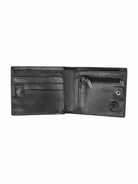 Meatfly Meatfly kožená peňaženka Eliot Premium Black