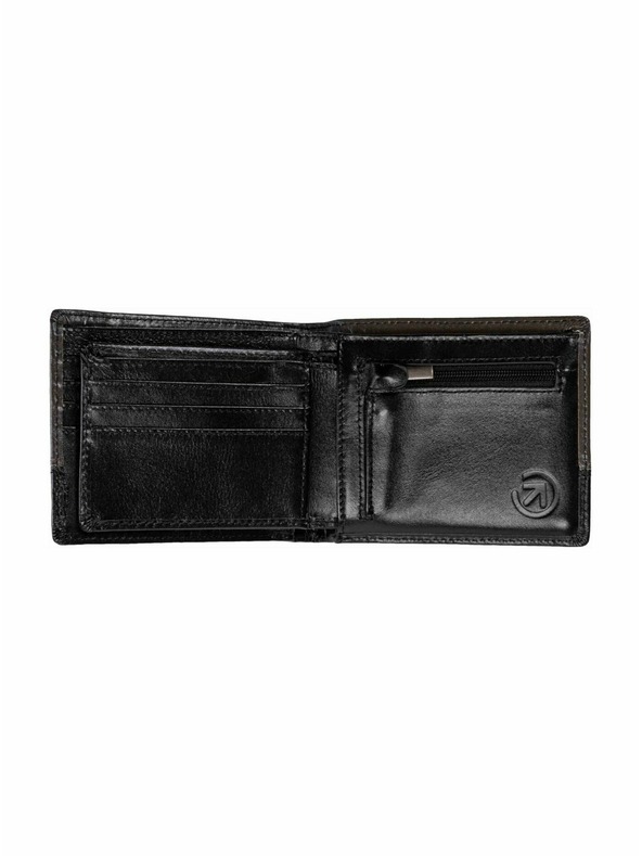 Meatfly Meatfly kožená peňaženka Eddie Premium Grey