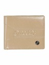 Meatfly Meatfly kožená peňaženka Zac Premium Beige