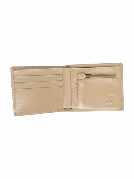 Meatfly Meatfly kožená peňaženka Zac Premium Beige