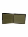 Meatfly Meatfly kožená peňaženka Eddie Premium Olive / Black