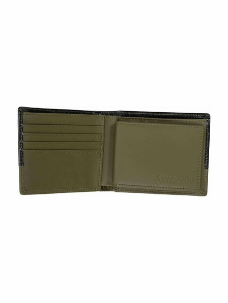 Meatfly Meatfly kožená peňaženka Eddie Premium Olive / Black