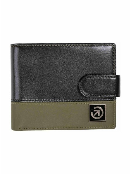 Meatfly Meatfly kožená peňaženka Nathan Premium Olive / Black
