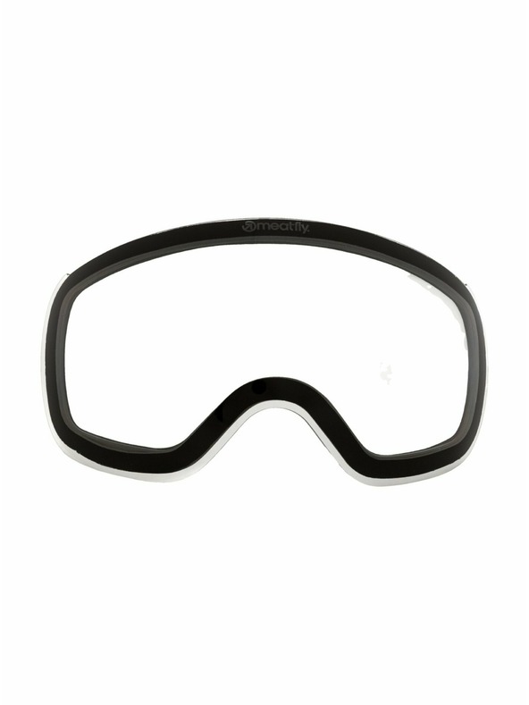 Meatfly Meatfly náhradné sklo na SNB & SKI okuliare Ekko XL Transparent