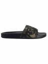 Meatfly Meatfly pánske papuče Hudson Black Camo Ripstop