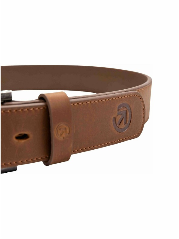 Meatfly Meatfly kožený opasok Doppler Chestnut Brown