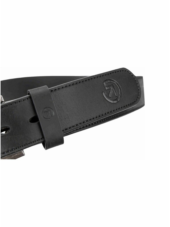 Meatfly Meatfly kožený opasok Doppler Black