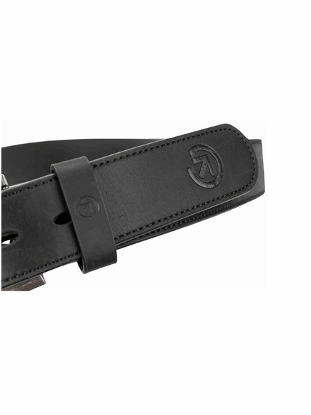 Meatfly Meatfly kožený opasok Doppler Black