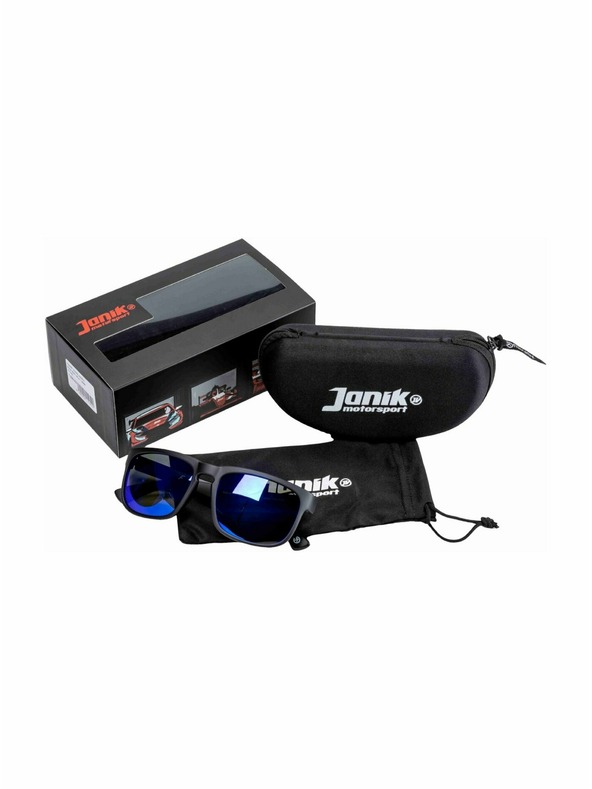 Meatfly Meatfly slnečné okuliare Gammy Black Matt / Blue / JANÍK