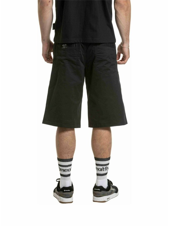 Meatfly Meatfly pánske šortky Bobber Black