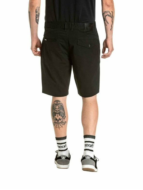 Meatfly Meatfly pánske šortky Anthrax 2.0 Black