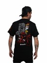 Meatfly Meatfly pánske tričko Dakar Moto Black