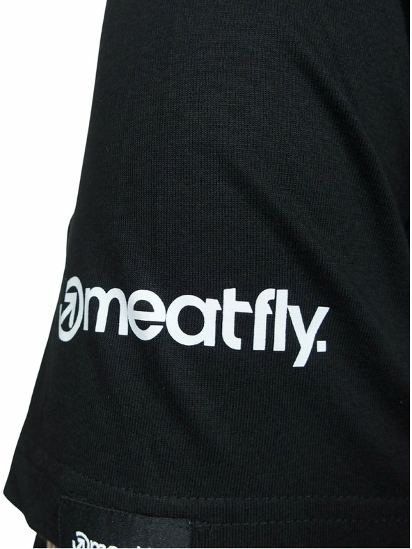 Meatfly Meatfly pánske tričko Dakar Moto Black