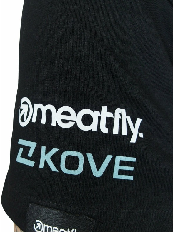 Meatfly Meatfly pánske tričko MRG Black