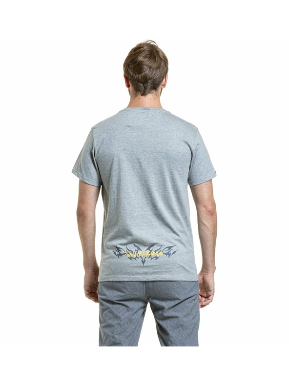 Meatfly Meatfly pánske tričko Tomas Never Too Old Grey