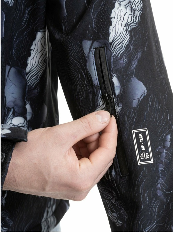 Meatfly Meatfly pánska softshell bunda Rasmussen Deep Lake