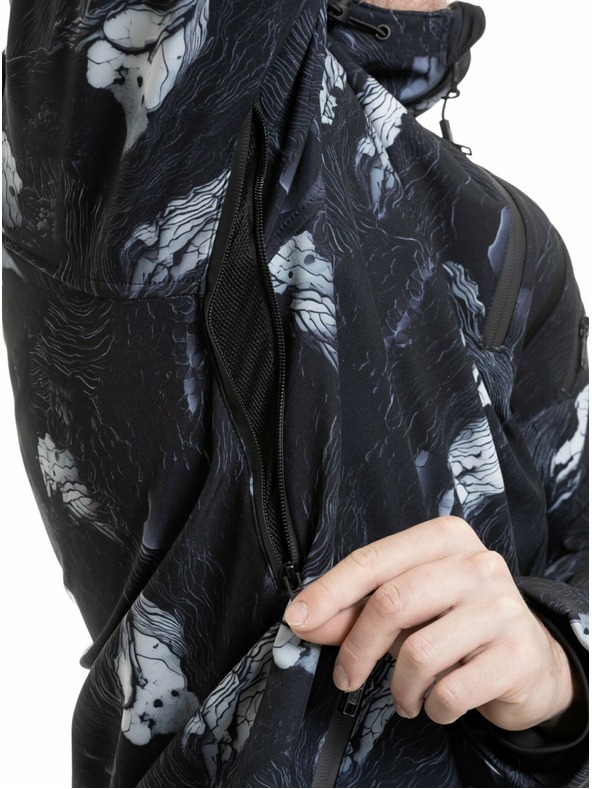 Meatfly Meatfly pánska softshell bunda Rasmussen Deep Lake