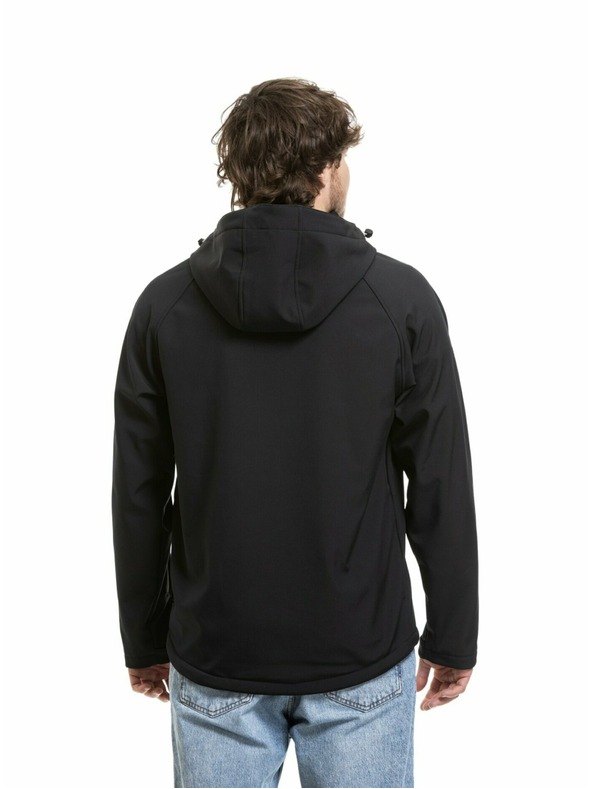 Meatfly Meatfly pánska softshell bunda Rasmussen Black