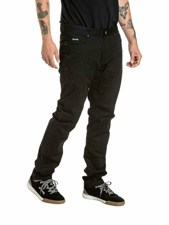 Meatfly Meatfly pánske nohavice Sagvan 2.0 Black