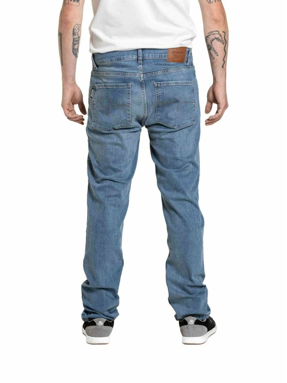 Meatfly Meatfly pánske rifle Spirit Dirty Washed Denim