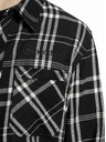 Meatfly Meatfly pánska košeľa Kurt Black