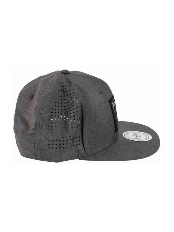 Meatfly Meatfly šiltovka Nylan Perfor Snapback Grey Square