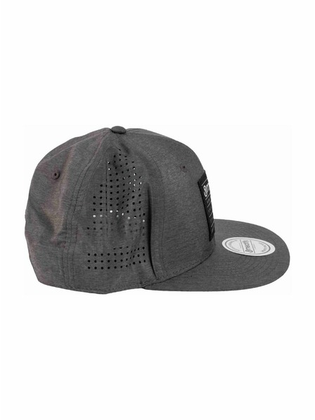 Meatfly Meatfly šiltovka Nylan Perfor Snapback Grey Square