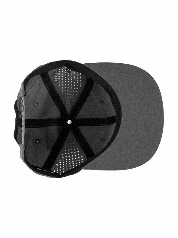 Meatfly Meatfly šiltovka Nylan Perfor Snapback Grey Square