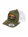 Meatfly Meatfly šiltovka MF View Trucker Red Alaska / Buck / White