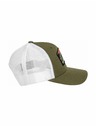 Meatfly Meatfly šiltovka MF View Trucker Red Alaska / Buck / White