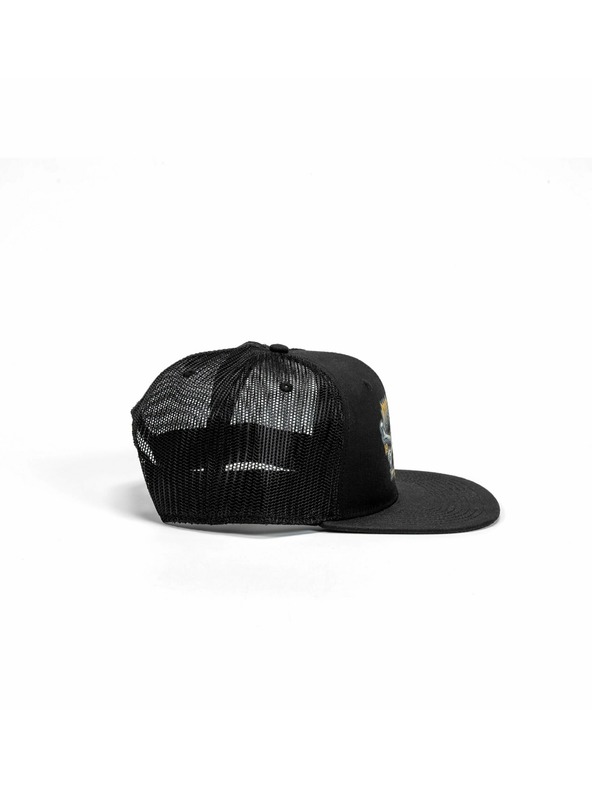 Meatfly Meatfly šiltovka Crossbones Trucker Black