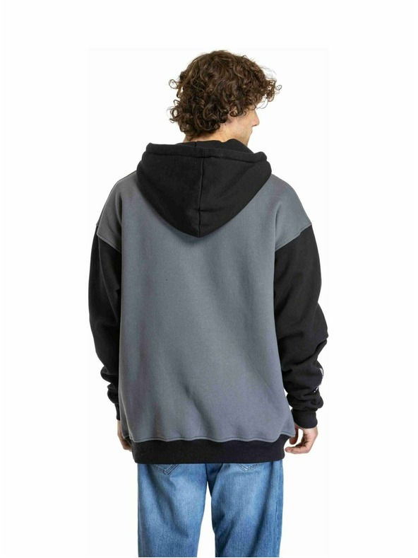 Meatfly Meatfly unisex mikina Fry Black / Grey