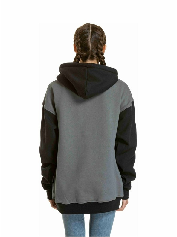 Meatfly Meatfly unisex mikina Fry Black / Grey