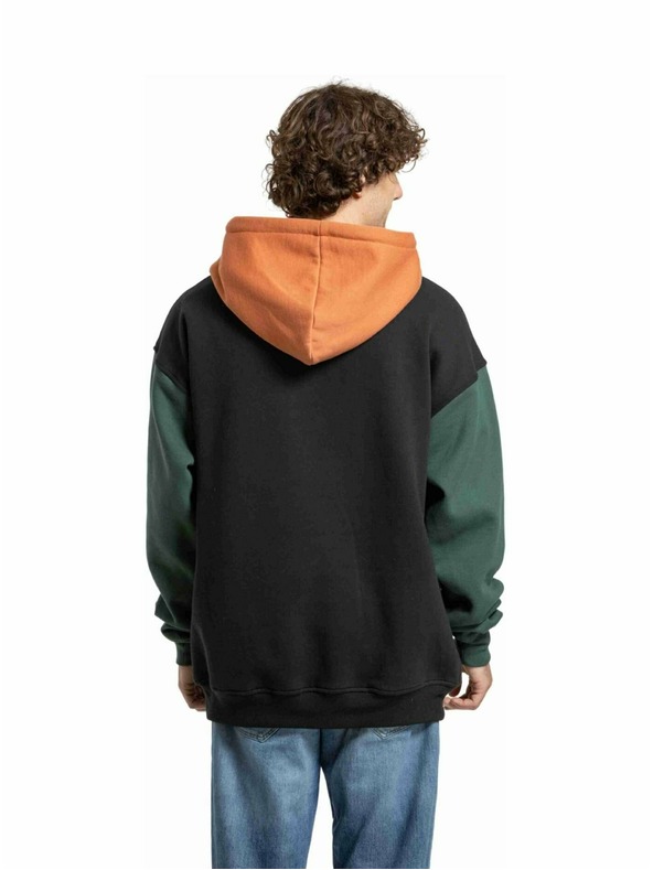 Meatfly Meatfly unisex mikina Fry Green / Sunbrun