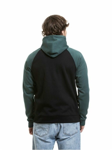 Meatfly Meatfly pánska technická mikina Gravel Black Safari