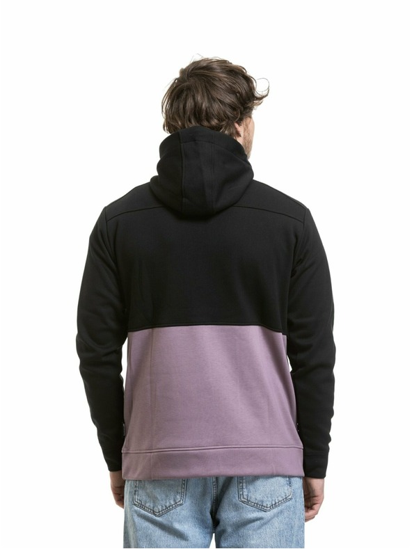 Meatfly Meatfly pánska technická mikina Tason Orchid / Gray