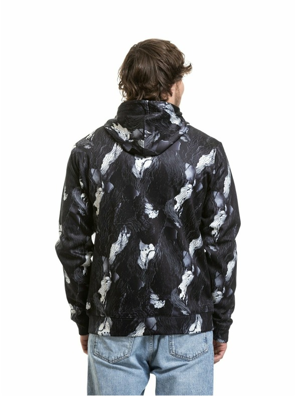 Meatfly Meatfly pánska technická mikina Lightyear Deep Lake