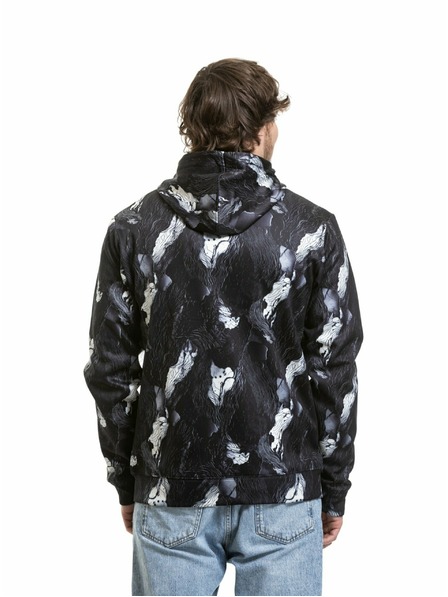 Meatfly Meatfly pánska technická mikina Lightyear Deep Lake