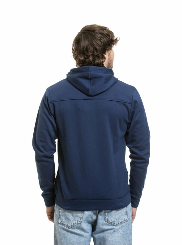 Meatfly Meatfly pánska technická mikina Josh Dark Ocean / Black