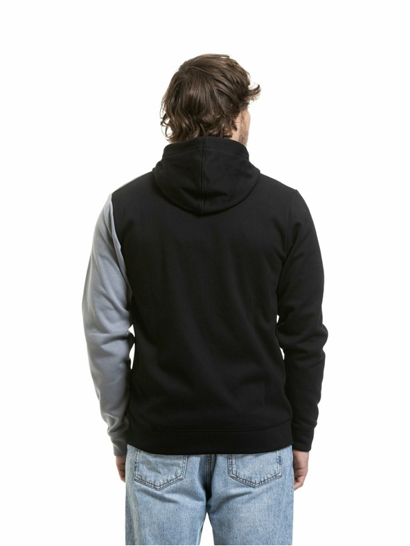 Meatfly Meatfly pánska technická mikina Lightyear Grey / Black